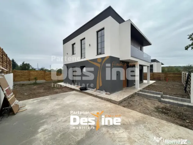 Casa individuala 120mp Teren 360mp Parcare Terasa si Curte