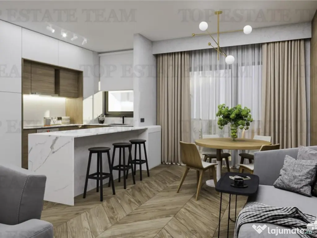 Apartament 2 camere cu terasa 27mp bloc nou Rahova-sector 5