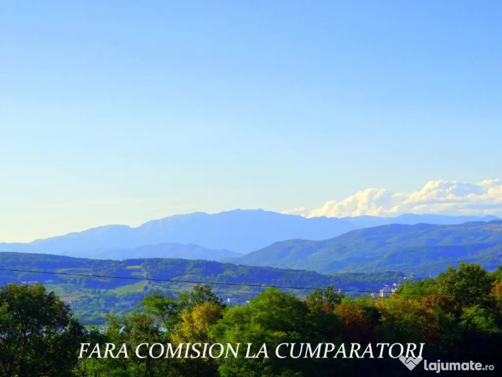 BUDESTI, TEREN 1000 MP, PRIVELISTE MINUNATA