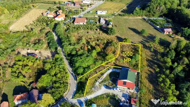 BUDESTI, TEREN 1000 MP, PRIVELISTE MINUNATA