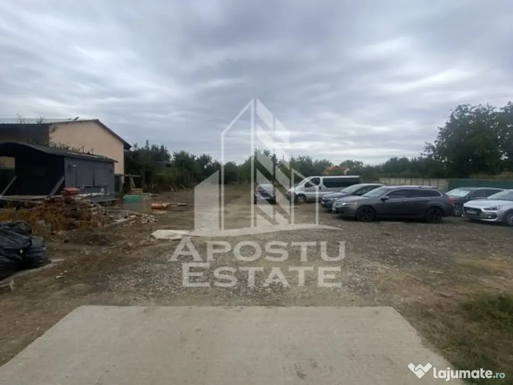Casa în Dumbrăvița cu teren de 3039 mp și Front Stradal de 40 ml - Dumbravita (Timis)