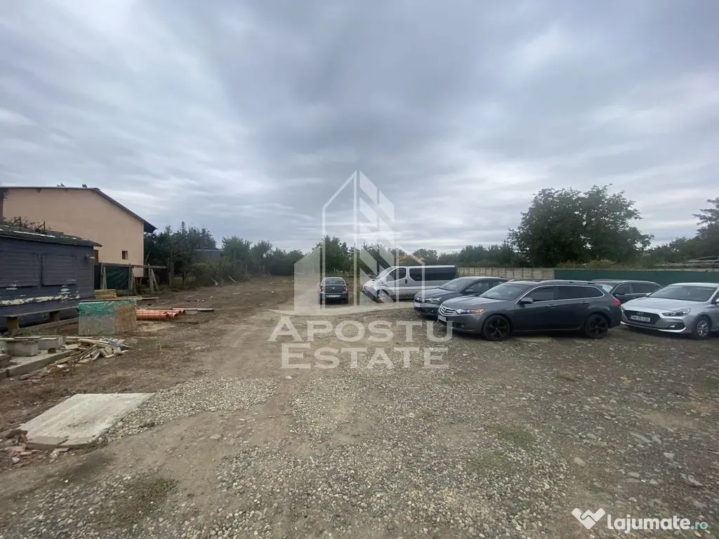 Casa în Dumbrăvița cu teren de 3039 mp și Front Stradal de 40 ml - Dumbravita (Timis)