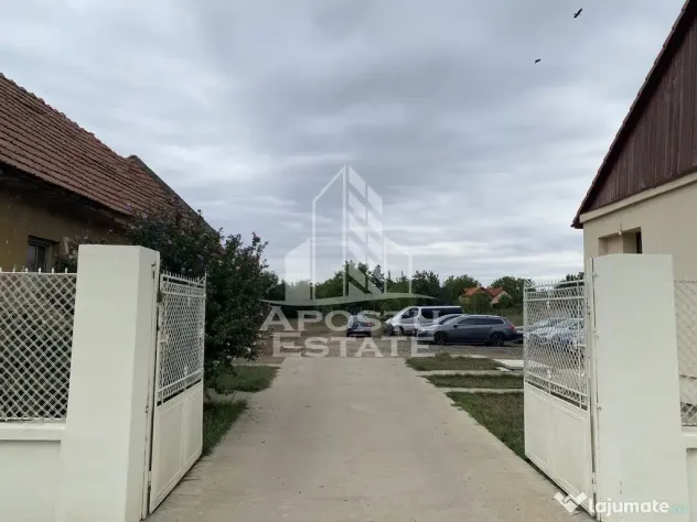 Casa în Dumbrăvița cu teren de 3039 mp și Front Stradal de 40 ml - Dumbravita (Timis)