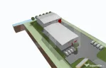 Hale industriale 900mp utili,teren de 2800mp, Centura Valcel