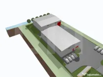 Doua hale industriale 900 utili,teren de 2800mp, Centurii V