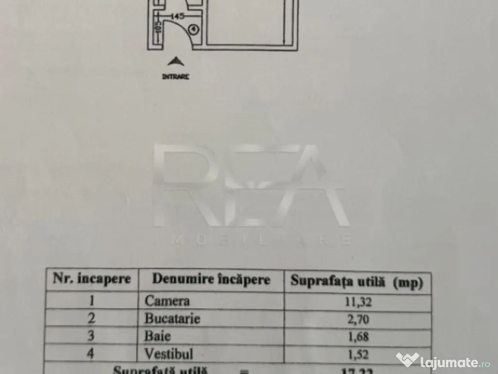 Garsoniera | Aproape de metrou | Zona linistita