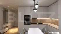 Apartament nou modern, 2 camere, centrala pe gaz si panouri