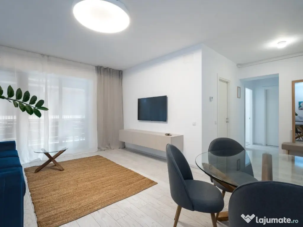 2 camere DECOMANDAT, loc parcare inclus, buc mobilat/utilat complet