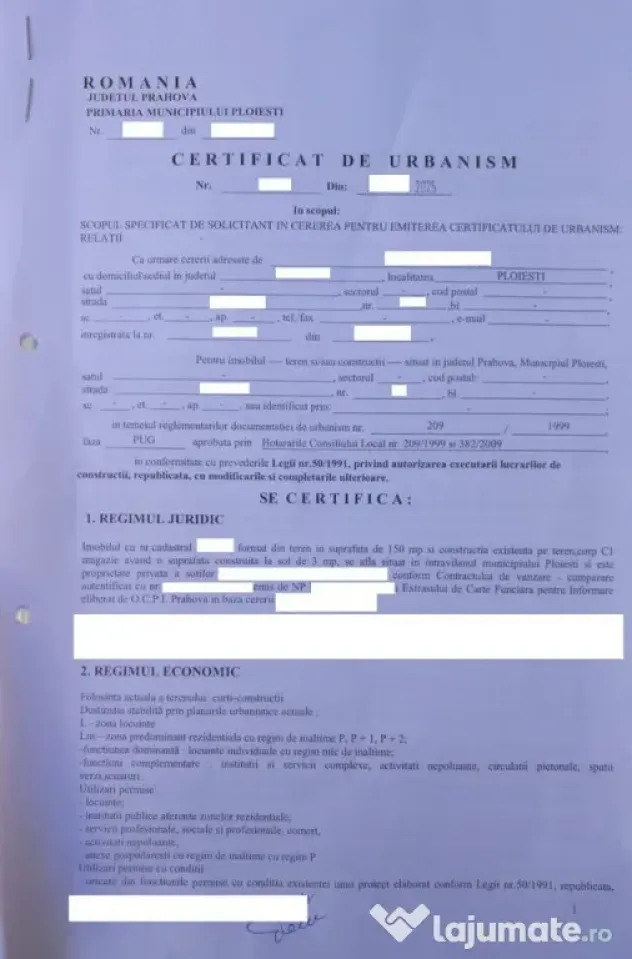 Mall AFI - teren intravilan 150mp - 45000 euro