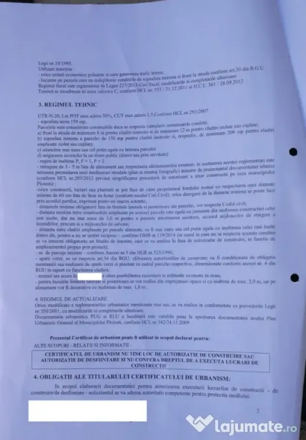 Mall AFI - teren intravilan 150mp - 45000 euro