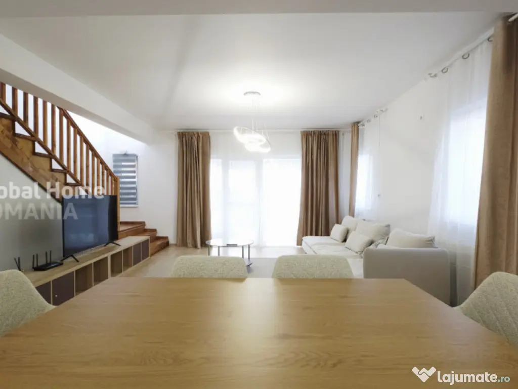 Vila moderna 126 MP | Tunari | Curte 145 MP | First Rent