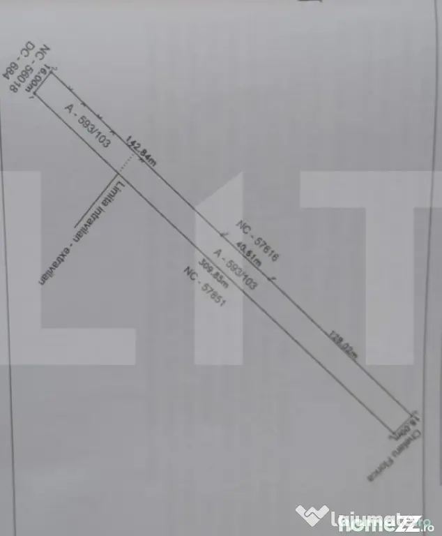 DE VÂNZARE — Teren Intravilan | Botoșani, Orășeni Deal - Oraseni Vale (Botosani)
