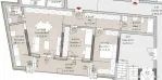 Apartament 3 camere 2 bai, 80 mp, Constructie Noua, Zona The