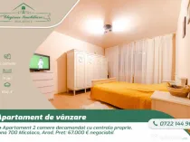 Apartament 2 camere decomandat cu centrala proprie, zona 700