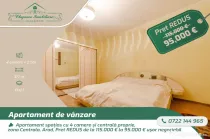 Apartament spațios cu 4 camere și centrală proprie, zona