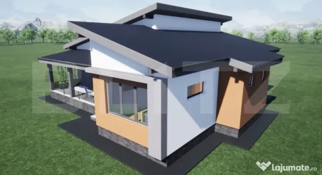 Casa noua , deosebita ,4 camere teren 500 mp, cartier izvor