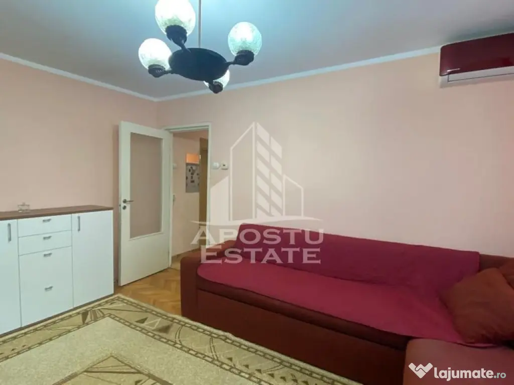Apartament 2 camere, centrala proprie,semidecomandat, zona Dacia - Timisoara (Timis)