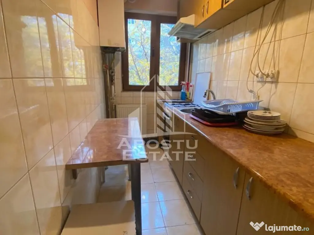 Apartament 2 camere, centrala proprie,semidecomandat, zona Dacia - Timisoara (Timis)