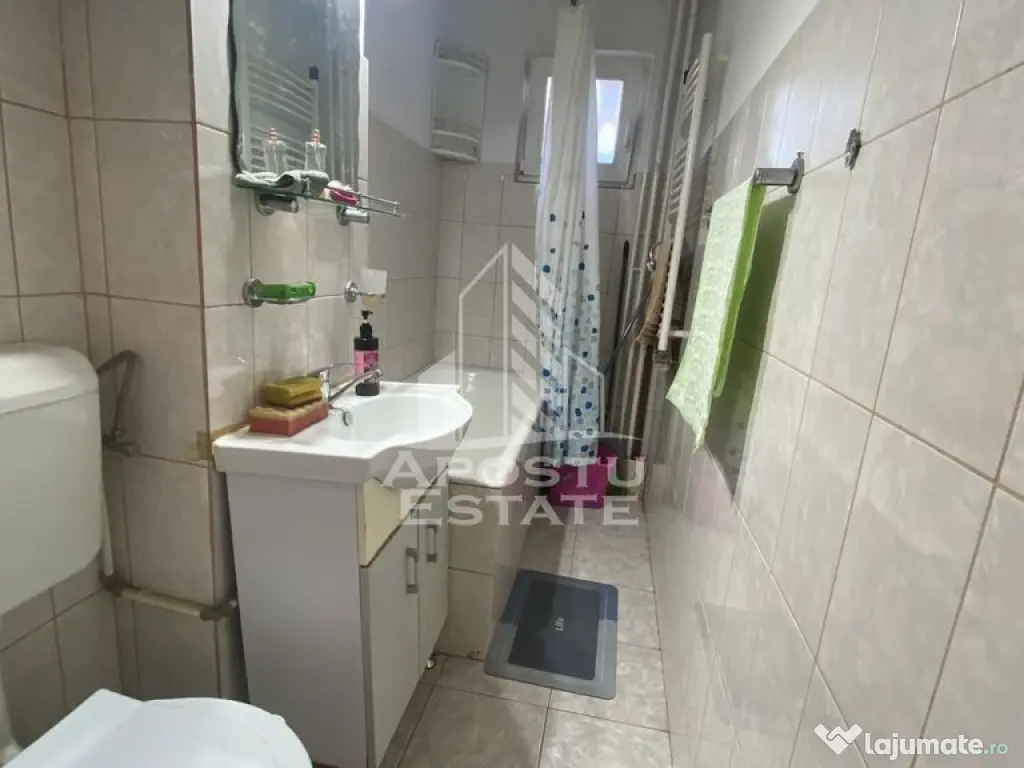 Apartament 2 camere, centrala proprie,semidecomandat, zona Dacia - Timisoara (Timis)