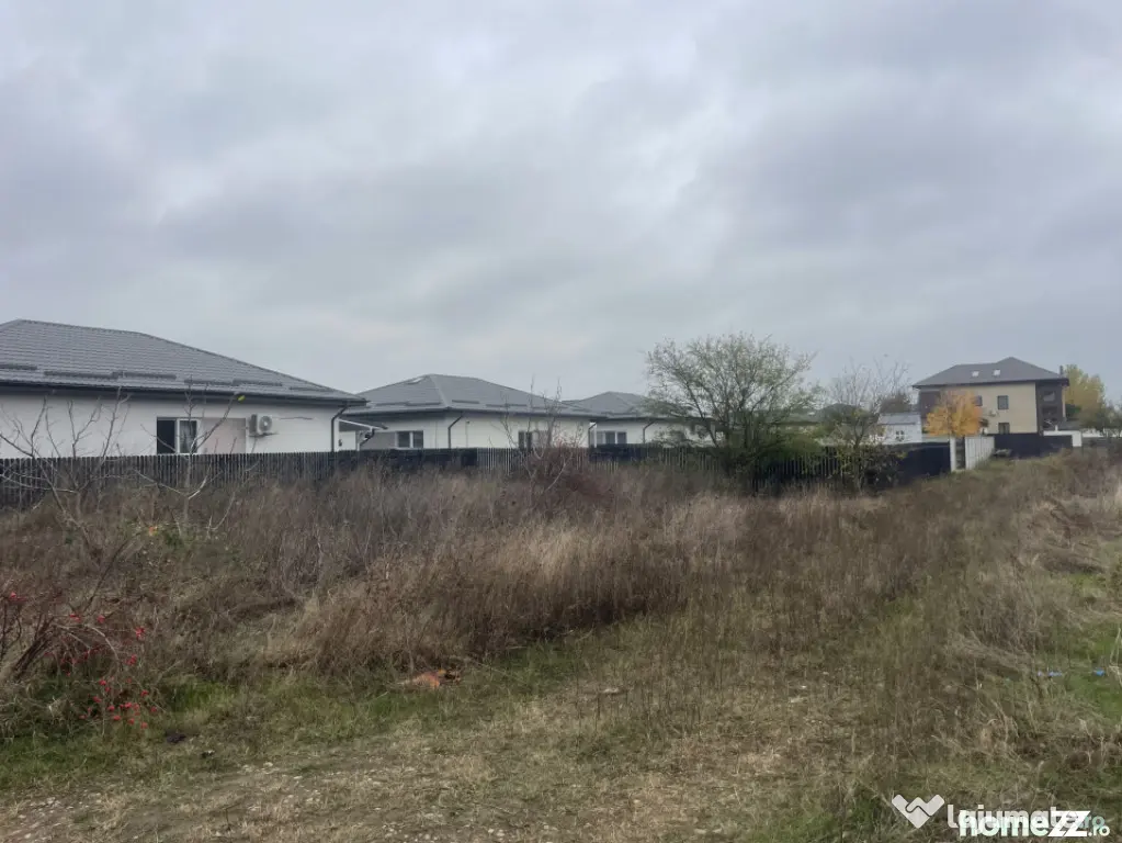 Domnești, teren intravilan, 775mp, deschidere 38ml, zona de