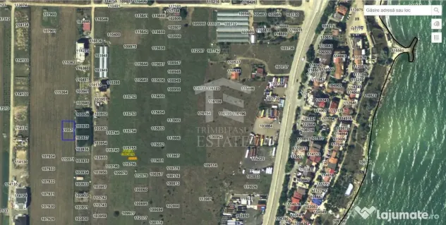 Teren intravilan 600mp Agigea RO-RO toate utilitățile v...