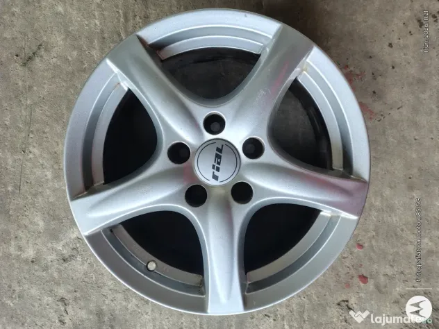 Jante aliaj 16 zoll marca Rial, gama Vw Golf 5 / 6 / 7, Seat, Skoda, Mercedes