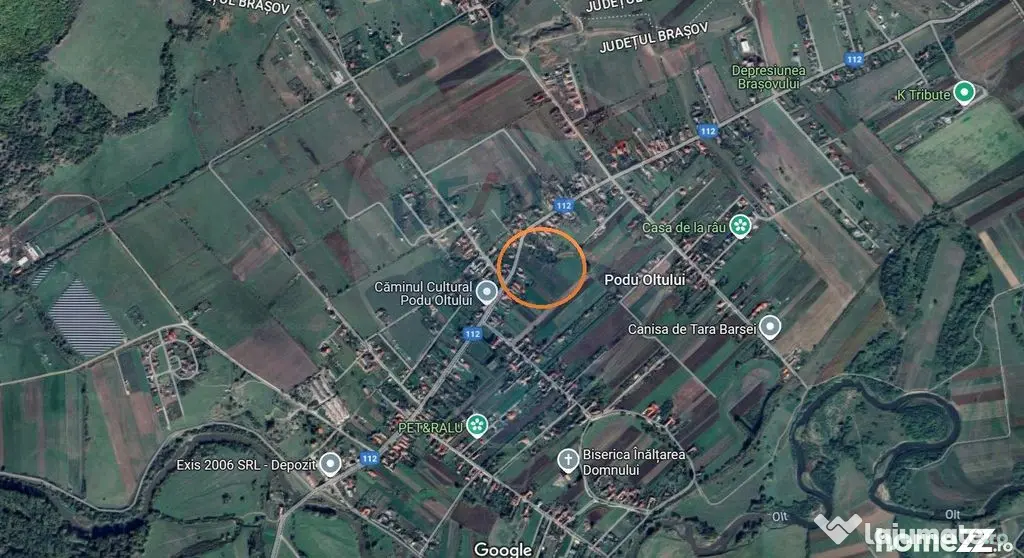 Comision 0 %! Teren intravilan, 5.700 mp, Podul Oltului!