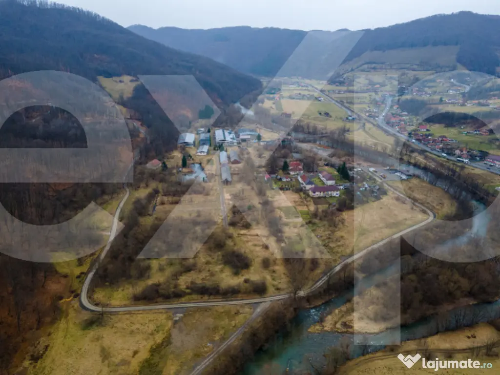 Teren și spații industriale, com. Negreni, sat Bucea, jud.