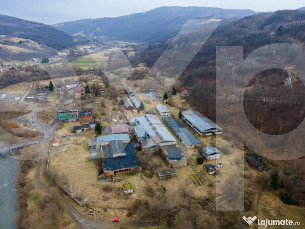 Teren și spații industriale, com. Negreni, sat Bucea, jud.