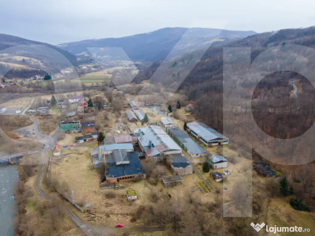 Teren și spații industriale, com. Negreni, sat Bucea, jud.