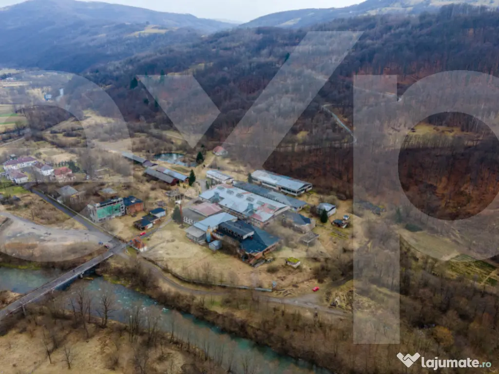 Teren și spații industriale, com. Negreni, sat Bucea, jud.