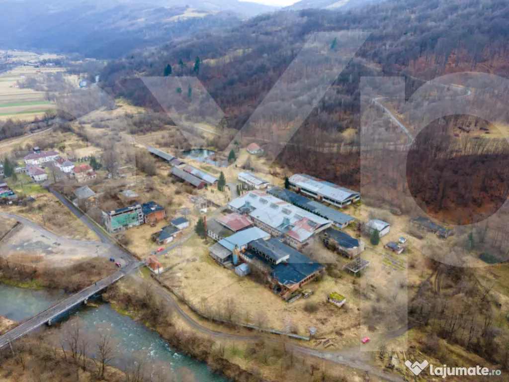 Teren și spații industriale, com. Negreni, sat Bucea, jud.