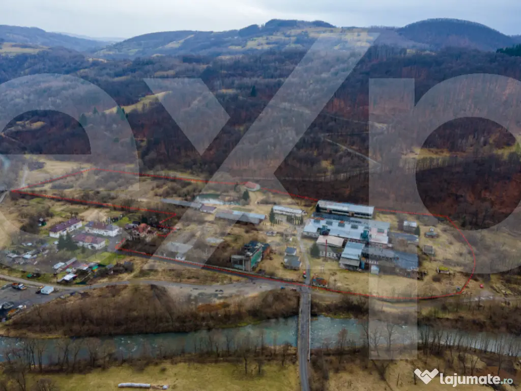 Teren și spații industriale, com. Negreni, sat Bucea, jud.