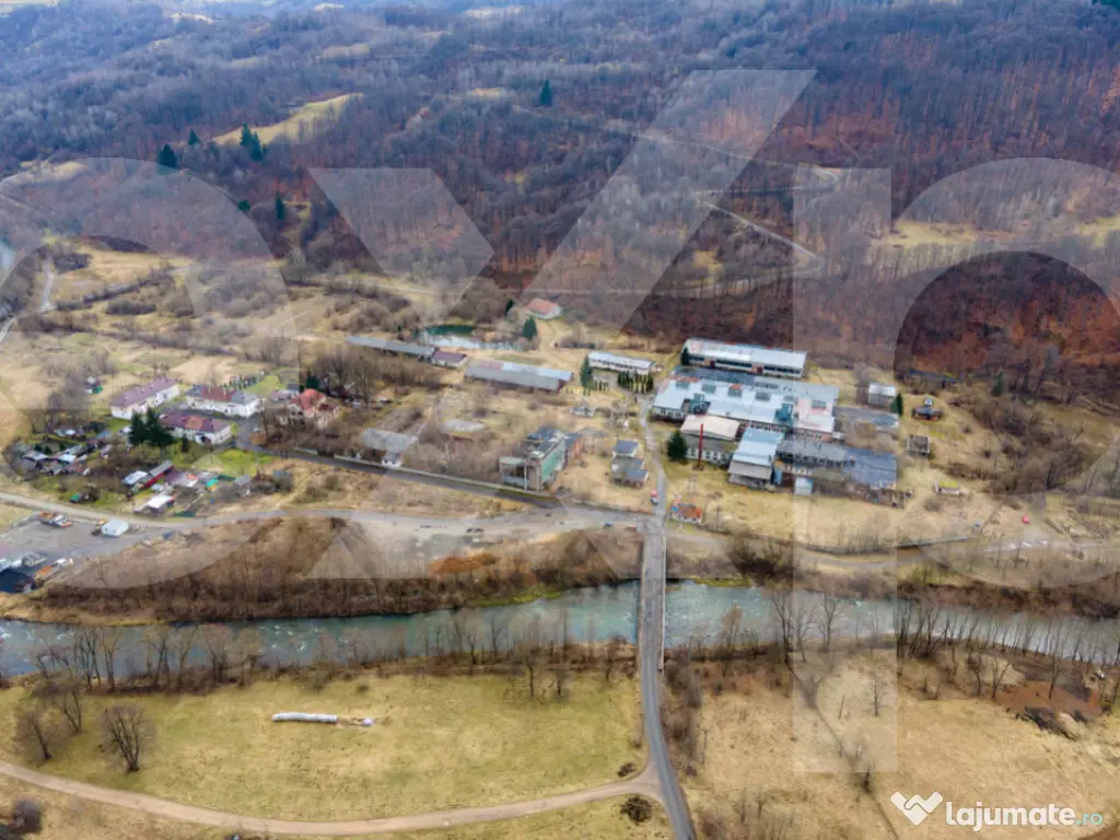 Teren și spații industriale, com. Negreni, sat Bucea, jud.