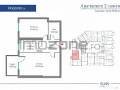 2 camere, FINALIZAT, metrou langa bloc I COMISION 0%, FIN... 