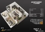 3cam,2bai, dec.(living deschis cu buc), la 3min de metrou...