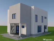 Casa P+1 zona Damila, teren 613 mp, 2 fronturi