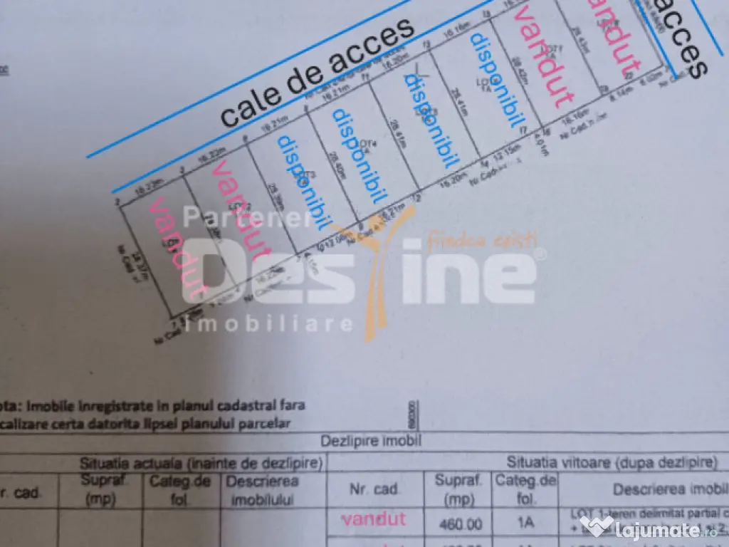 MIROSLAVA, teren 460 mp, 40.900 euro