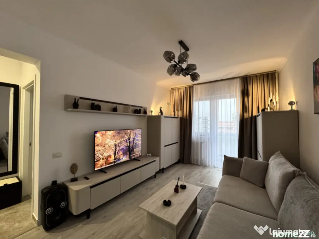 Apartament 2 camere mobilat și utilat, bloc nou - Chiajna