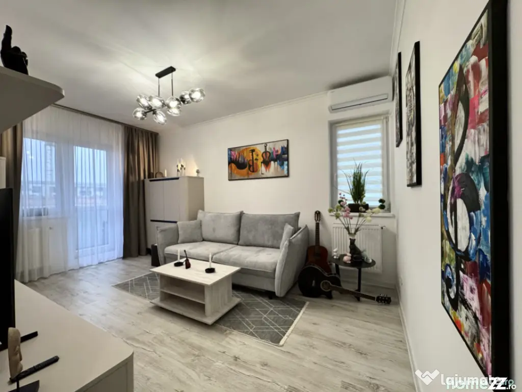 Apartament 2 camere mobilat și utilat, bloc nou - Chiajna