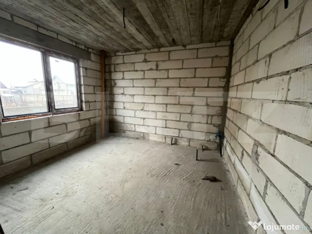 Casă la roșu P+E, 90 mp, teren 500 mp, localitate Decinden