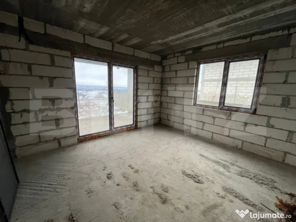 Casă la roșu P+E, 90 mp, teren 500 mp, localitate Decinden