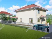 Casa individuala in Selimbar 4 camere decomandate si 420 mp 