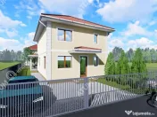 Casa individuala in Selimbar 4 camere decomandate si 420 mp 