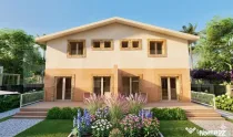 Casa tip duplex, 5 camere, 2 bai, teren 300 mp, Giroc