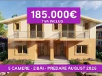 Casa tip duplex, 5 camere, 2 bai, teren 300 mp, Giroc