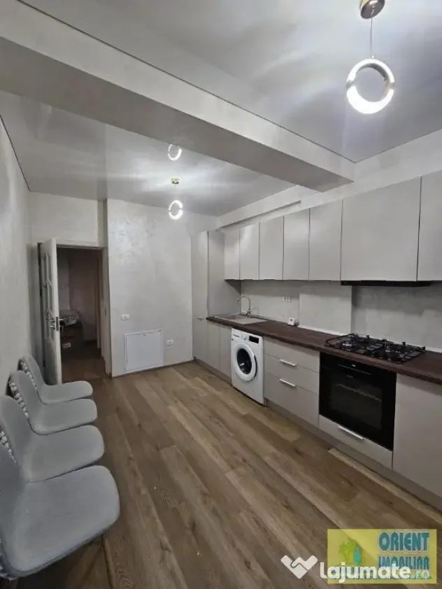 Faleza Nord, decomandat, 2 camere, etaj 1, 70mp, mobilat modern