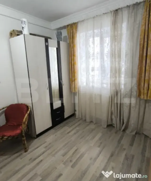 Garsoniera de inchiriat, 25mp, etaj 1, zona Burdujeni Gara.
