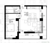 Mamaia Central apartament 2 camere cu terasa vedere la mare 
