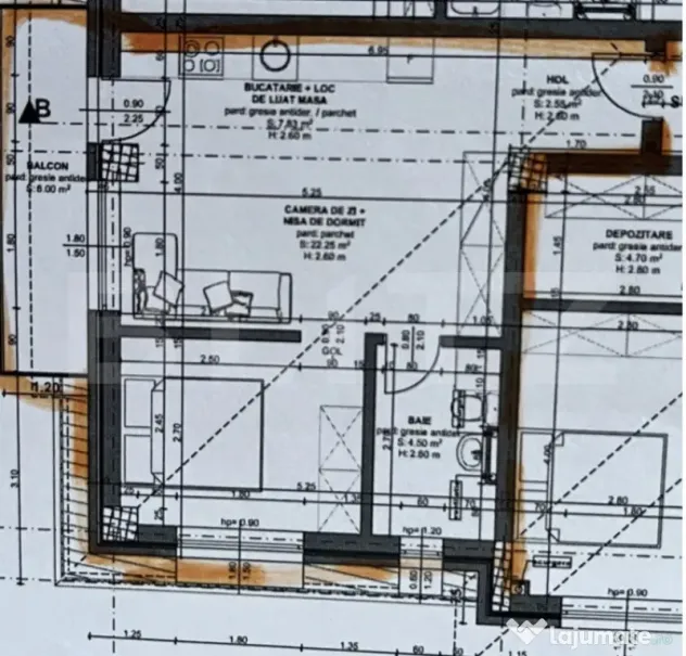 Apartament 2 camere, Finisat, Parcare Subterana, Beta Resid
